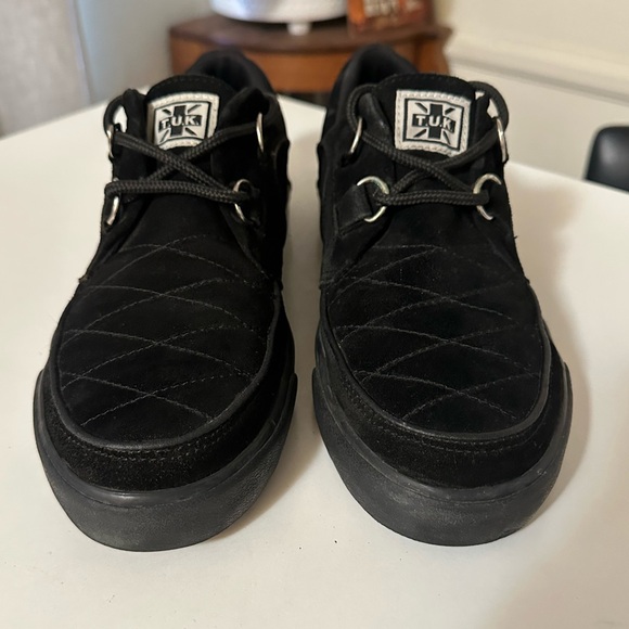 T.U.K Other - T.U.K. Black Suede D-Ring Sneaker US Men 11 US Women 13